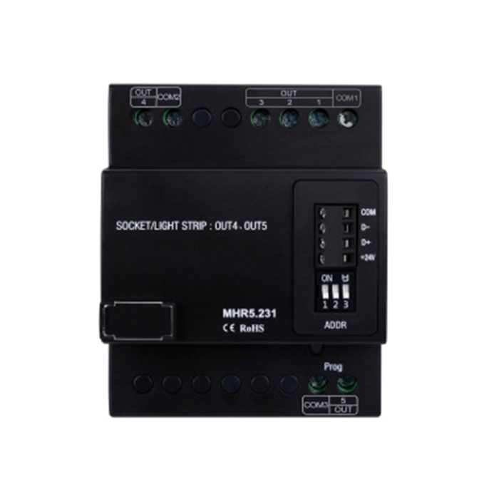 TMS-H-ZN-JDQ-5L-酒店5路继电器模块