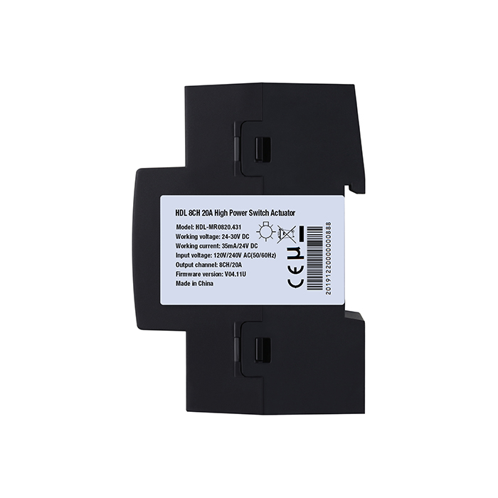 TMS-H-ZN-JDQ-8L20A-8路20A继电器模块